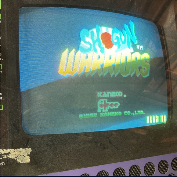 Shogun Warriors Kaneko Arcade Video Game PCB Board - Picture 4 of 5